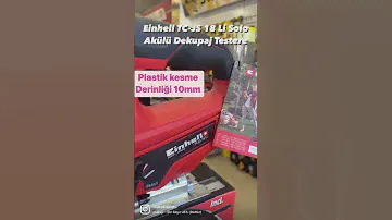 Einhell TC-JS 18 Li Akülü Dekupaj Testere