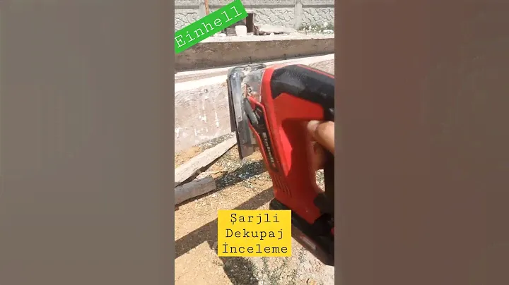 Einhell TC-JS 18 Li-Solo Şarjlı Dekupaj