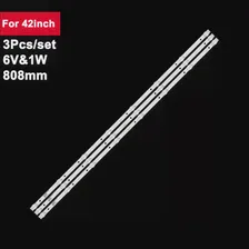 3 шт. Светодиодная лента подсветки для Sony 42" TV JS-JP42DM082ED.007L(00813) R72-42D04-010 STARWIND SW-LED42BB200