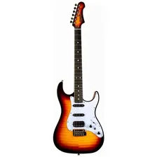 Электрогитара JET JS-600 BS коричневый, оранжевый
