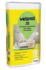 Шпаклевка финишная Vetonit JS универсальная, 20кг