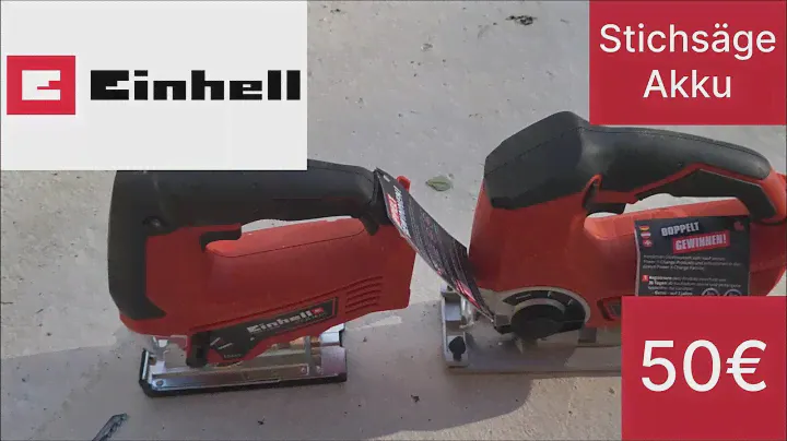 Einhell TC - JS 18 Akku Stichsäge Test und Vergleich Power X Change